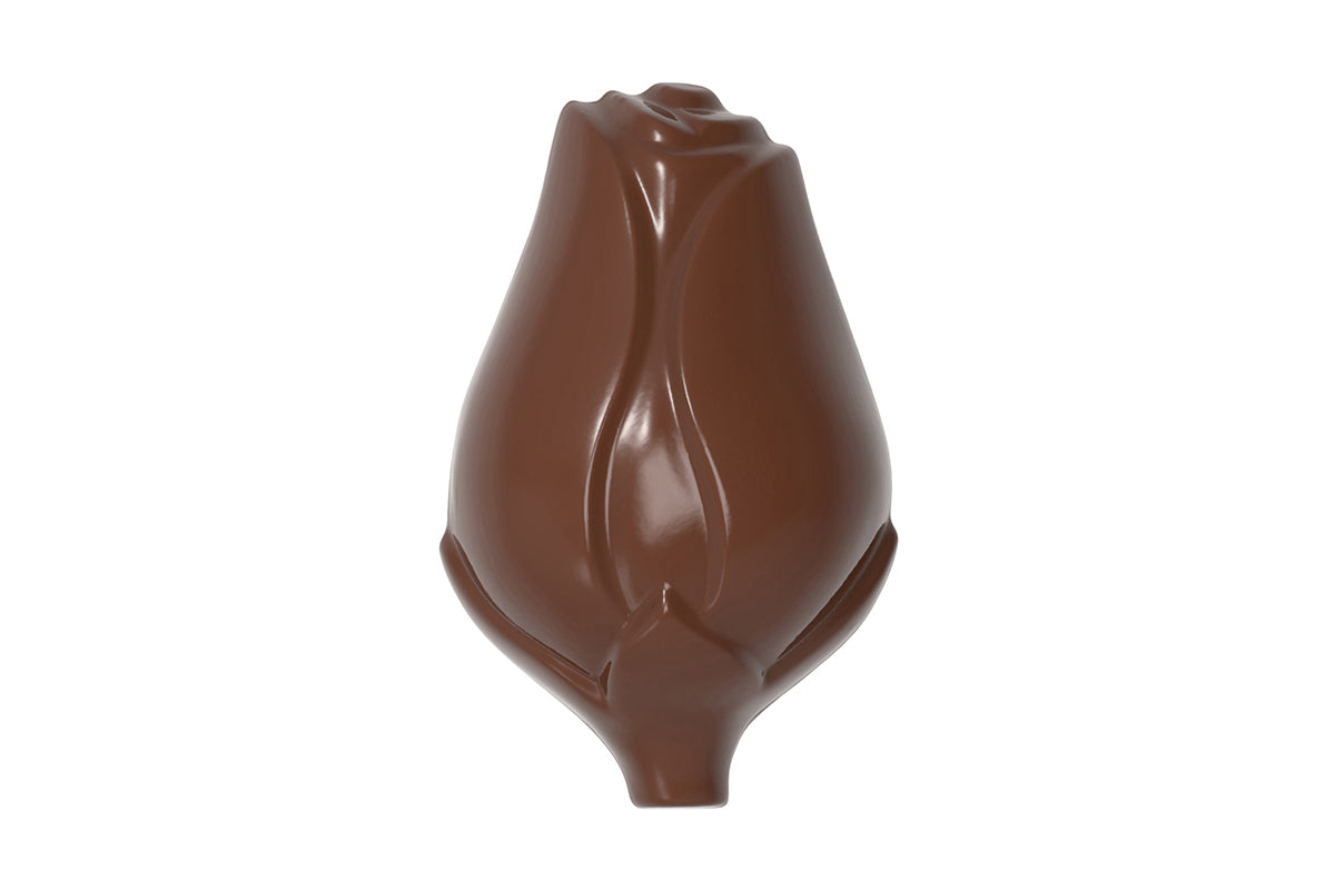 CW1549 - Chocolate World - Chocolate Rose Closed Polycarbonate Mould