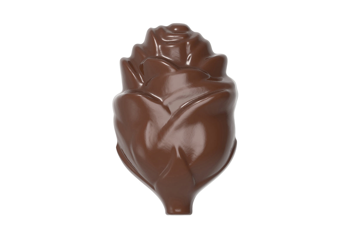 CW1550 - Chocolate World - Chocolate Rose Open Polycarbonate Mould
