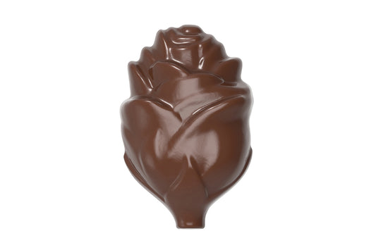CW1550 - Chocolate World - Chocolate Rose Open Polycarbonate Mould