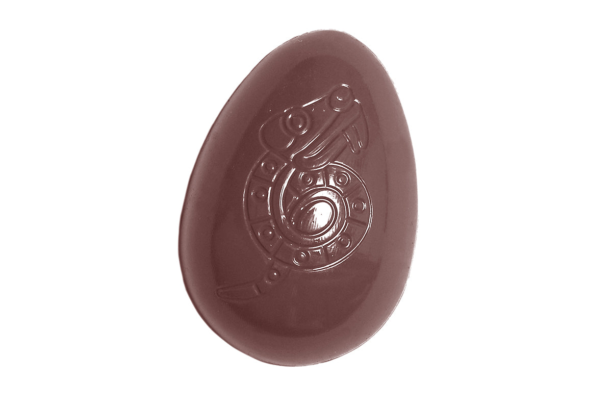 CW1554 - Chocolate World - Egg Snake 32 mm Polycarbonate Mould