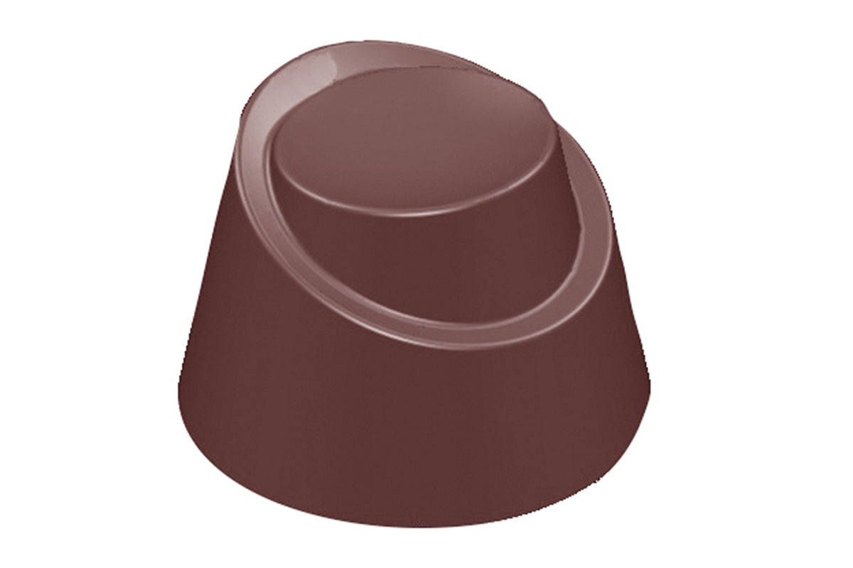 CW1555 - Chocolate World - Modern Round 1 Polycarbonate Mould