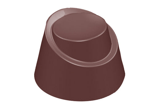 CW1555 - Chocolate World - Modern Round 1 Polycarbonate Mould