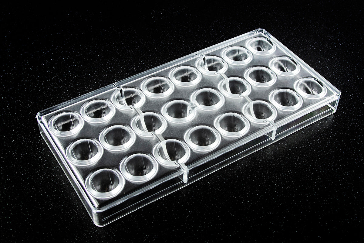 CW1556 - Chocolate World - Modern Round 2 Polycarbonate Mould