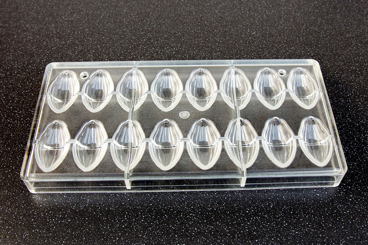 CW1558 - Chocolate World - Chocolate Cocoa Bean Polycarbonate Mould