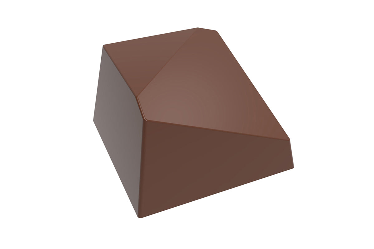 CW1559 - Chocolate World - Chocolate Diagonal 8 g Polycarbonate Mould