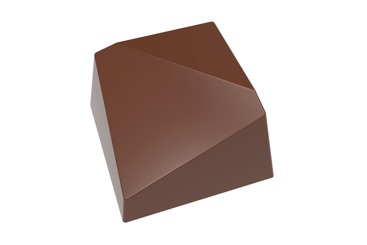 CW1559 - Chocolate World - Chocolate Diagonal 8 g Polycarbonate Mould