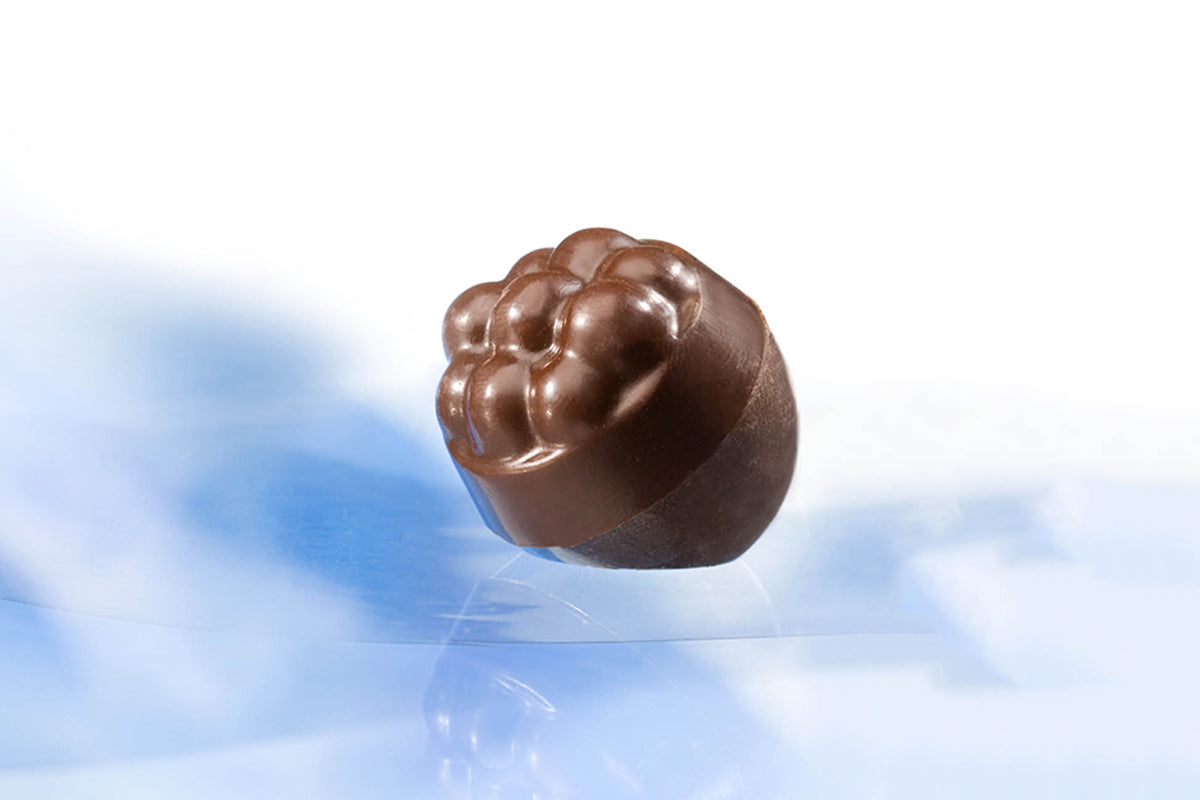 CW1561 - Chocolate World - Half Sphere With Flat Side Polycarbonate Mould