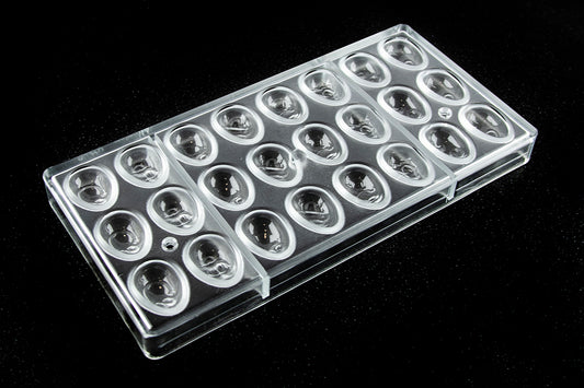 CW1580 - Chocolate World - Egg Smiley 33 mm 8 Figures Polycarbonate Mould