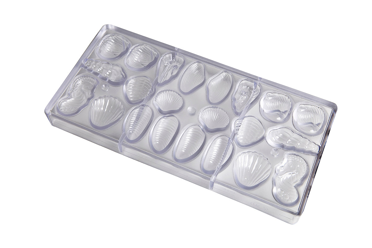 CW1586 - Chocolate World - Seafood 9 Figures Polycarbonate Mould
