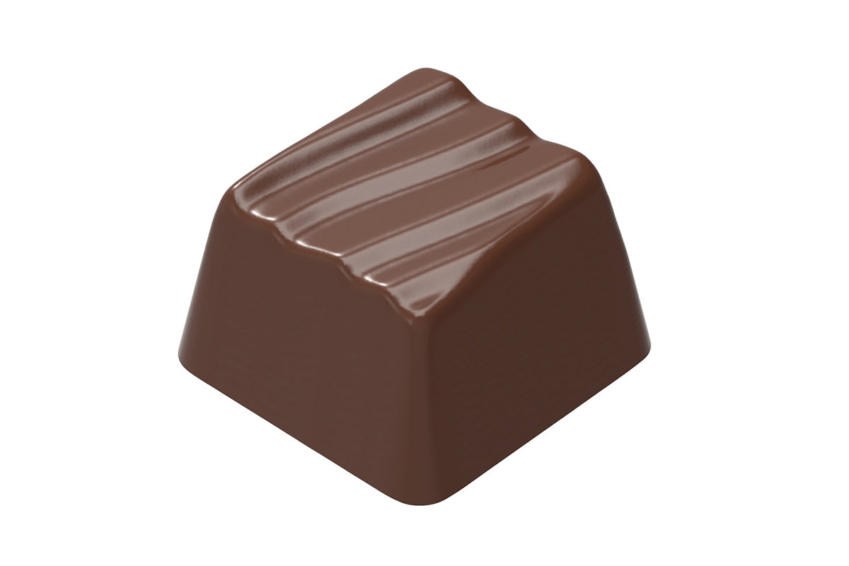 CW1602 - Chocolate World - Small Block Wave Polycarbonate Mould