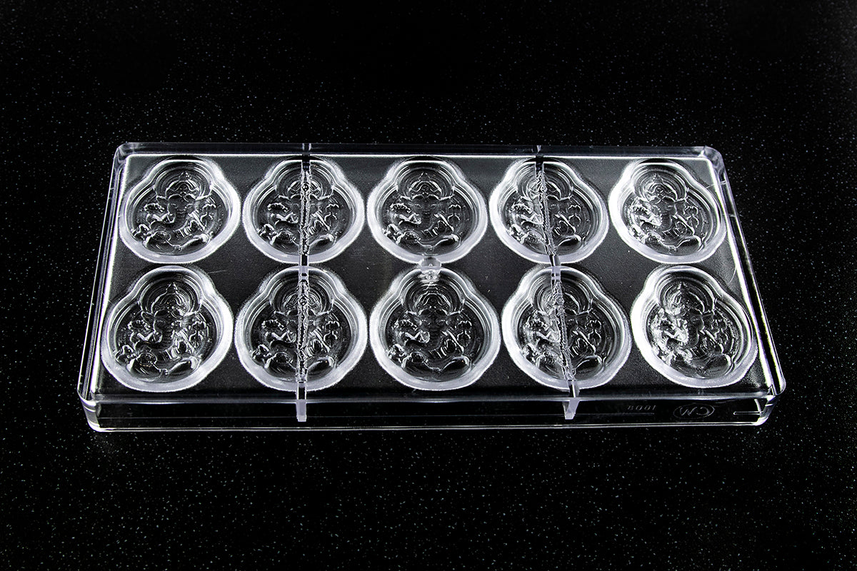 CW1608 - Chocolate World - Ganesha Ganesh Polycarbonate Mould