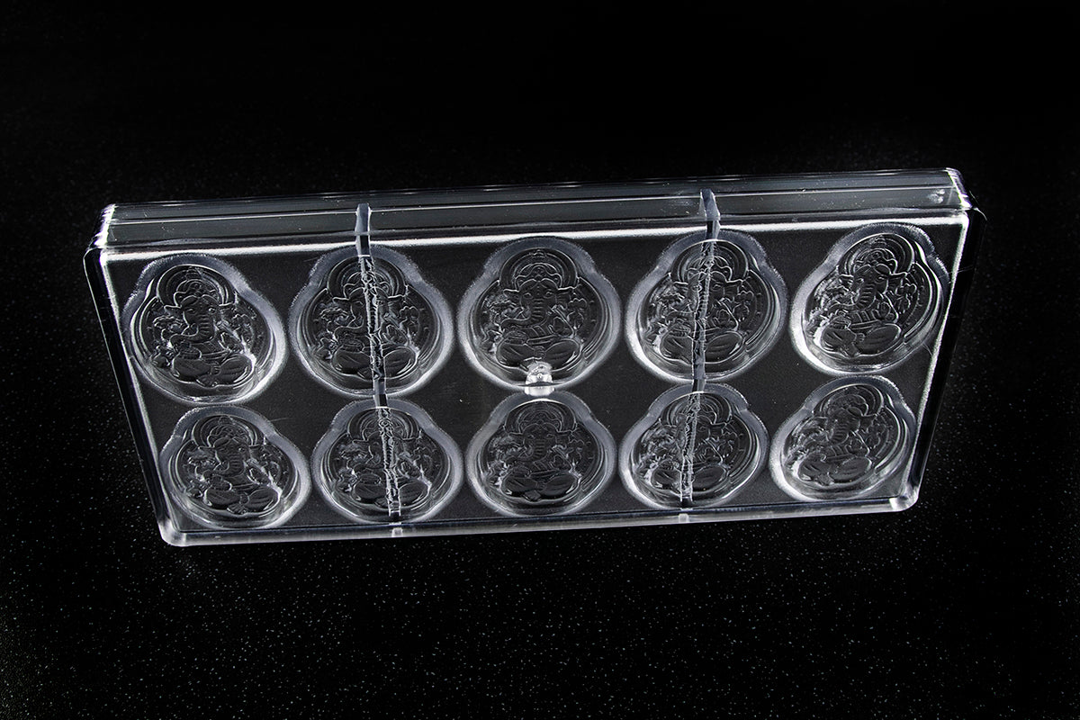CW1608 - Chocolate World - Ganesha Ganesh Polycarbonate Mould