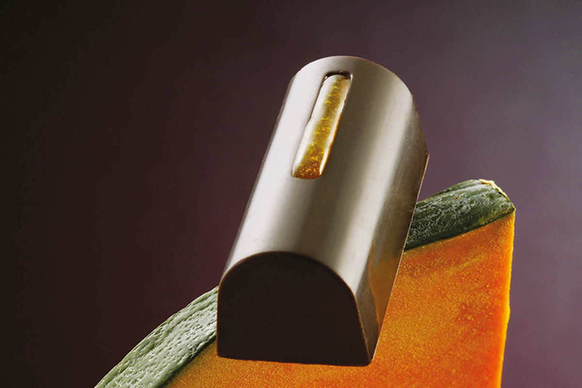 CW1617 - Chocolate World - Buche Line By Ernst Knam Polycarbonate Mould