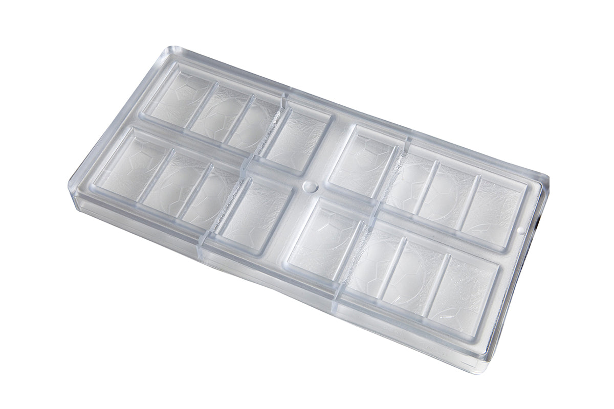 CW1620 - Chocolate World - Tablet Football Polycarbonate Mould