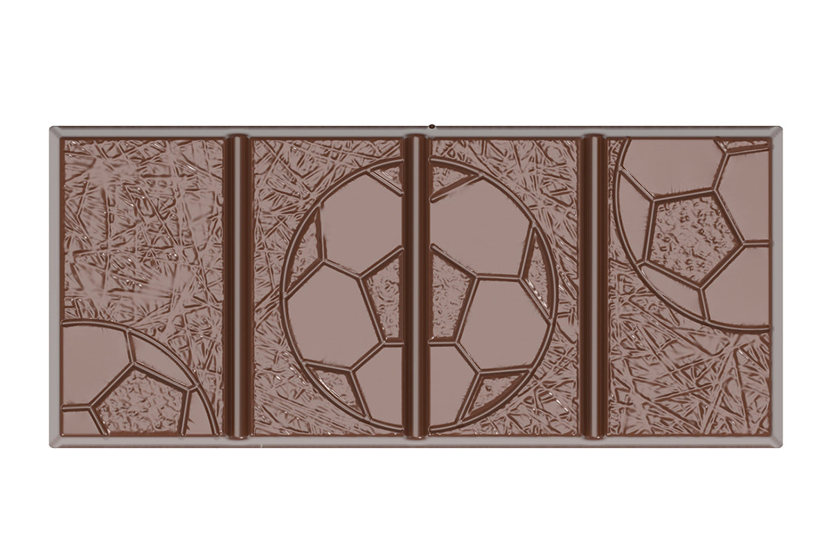 CW1620 - Chocolate World - Tablet Football Polycarbonate Mould