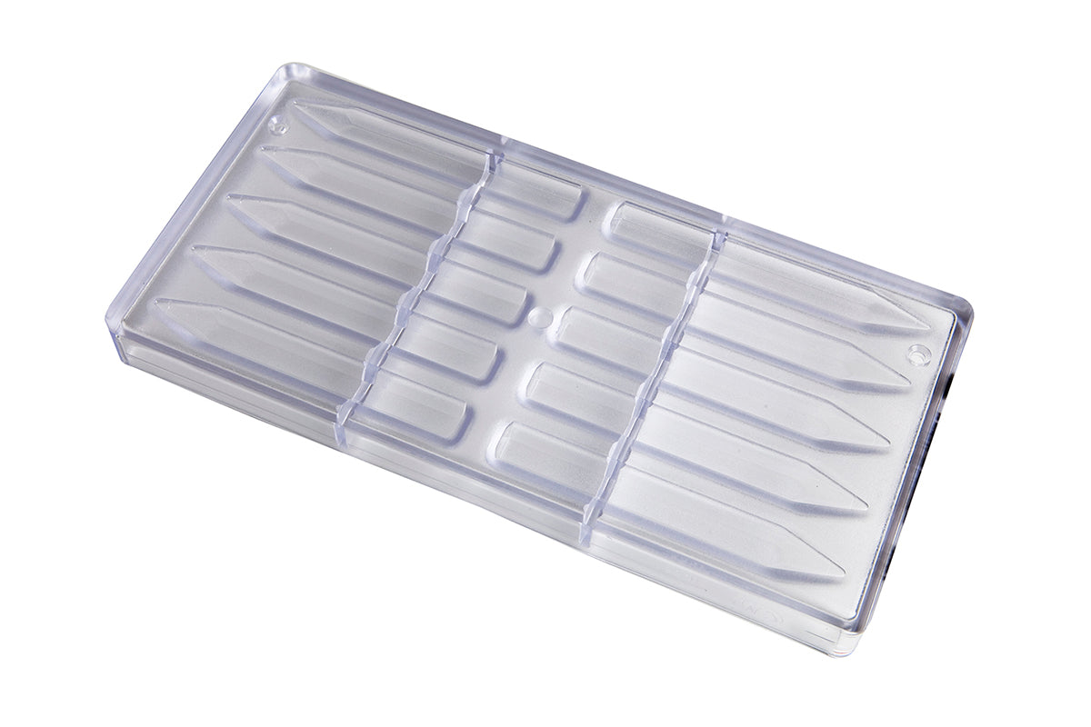 CW1622 - Chocolate World - Chocolate Pencil Polycarbonate Mould
