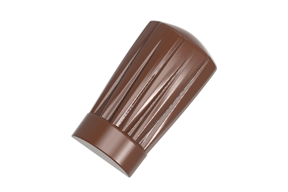 CW1627 - Chocolate World - Chocolate Chef's Hat Polycarbonate Mould