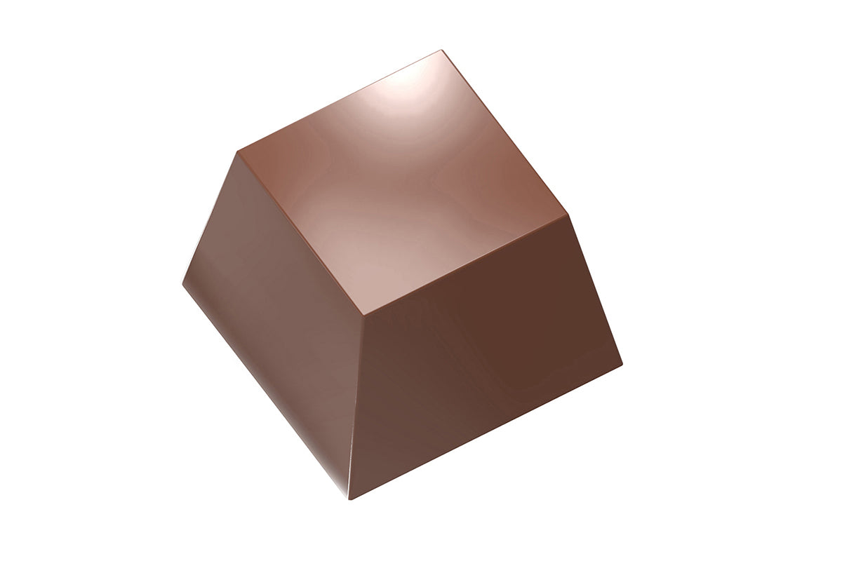 CW1630 - Chocolate World - Chocolate Blank Cube Polycarbonate Mould