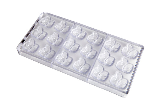 CW1631 - Chocolate World - Chocolate Thumb Polycarbonate Mould