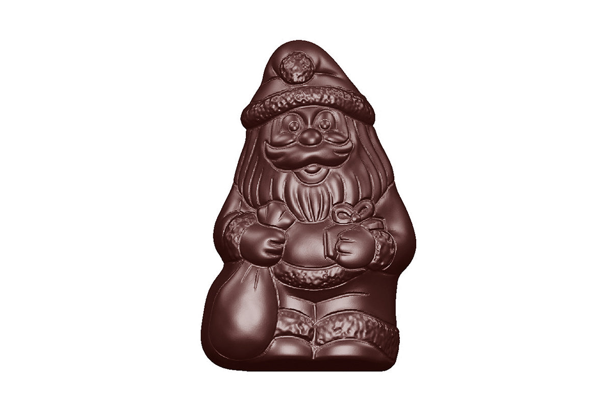 CW1636 - Chocolate World - Chocolate Santa Claus Polycarbonate Mould