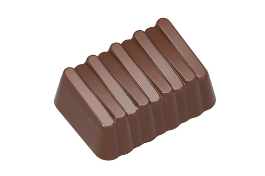 CW1646 - Chocolate World - Chocolate Praline Steps Polycarbonate Mould