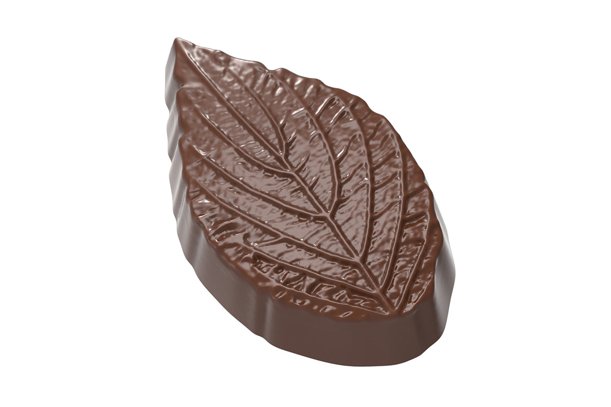 CW1657 - Chocolate World - Chocolate Leaf Structure Polycarbonate Mould