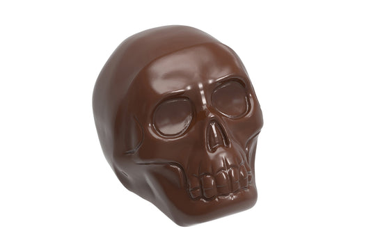 CW1666 - Chocolate World - Chocolate Skull Polycarbonate Mould