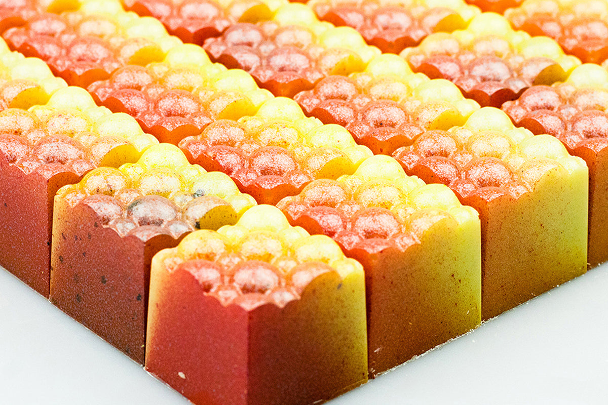 CW1677 - Chocolate World - Structura 3 Bubble Polycarbonate Mould