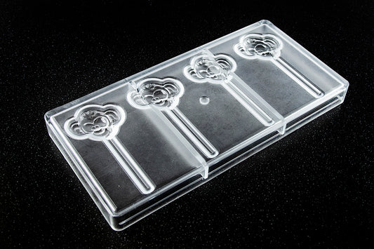 CW1681 - Chocolate World - Monkey Lollipop Polycarbonate Mould
