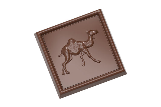 CW1684 - Chocolate World - Caraque Camel Polycarbonate Mould