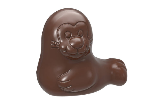 CW1699 - Chocolate World - Chocolate Seal Polycarbonate Mould