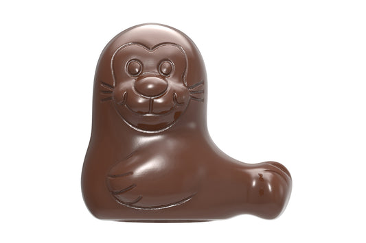 CW1699 - Chocolate World - Chocolate Seal Polycarbonate Mould
