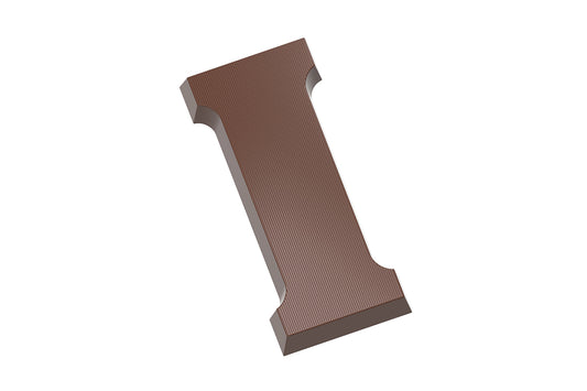 CW1708 - Chocolate World - Chocolate Letter I 200 g Polycarbonate Mould