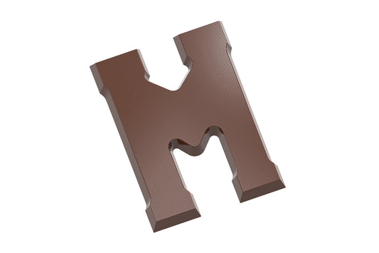 CW1712 - Chocolate World - Chocolate Letter M 200 g Polycarbonate Mould