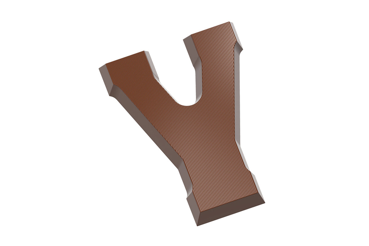 CW1724 - Chocolate World - Chocolate Letter Y 200 g Polycarbonate Mould