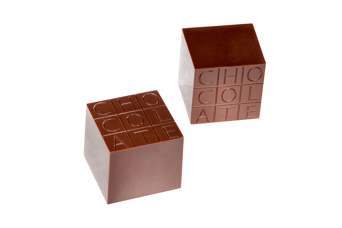 CW1729 - Chocolate World - Chocolate Cube Polycarbonate Mould
