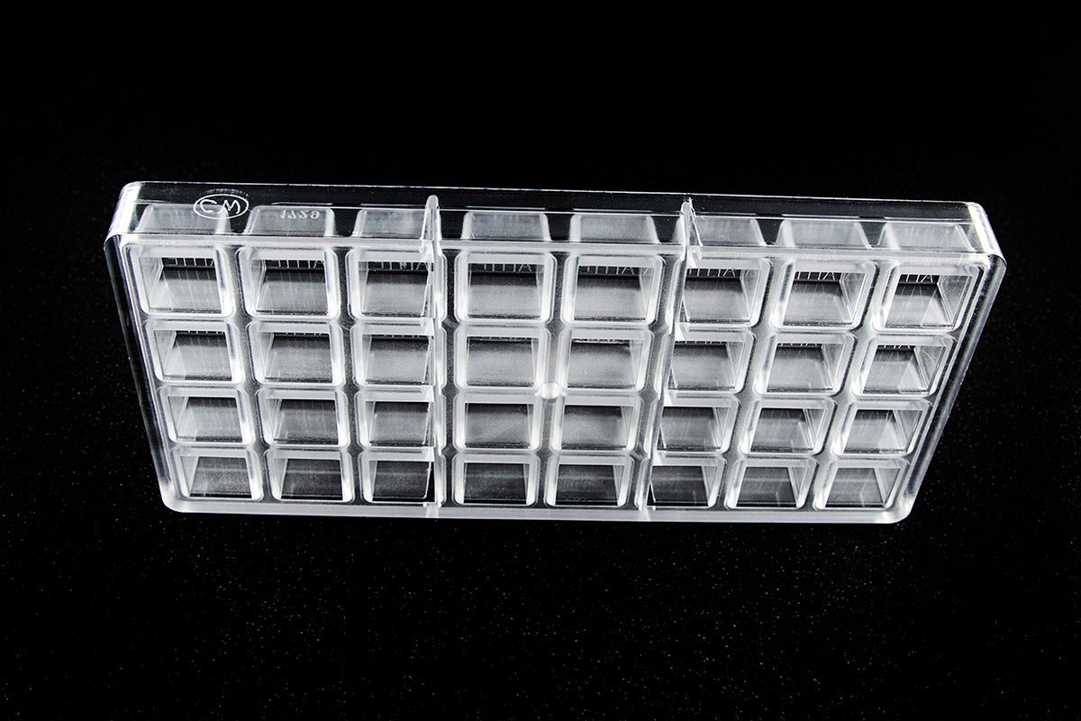 CW1729 - Chocolate World - Chocolate Cube Polycarbonate Mould