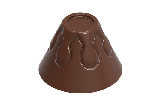 CW1738 - Chocolate World - Volcano By Louis Tanuhadi Polycarbonate Mould