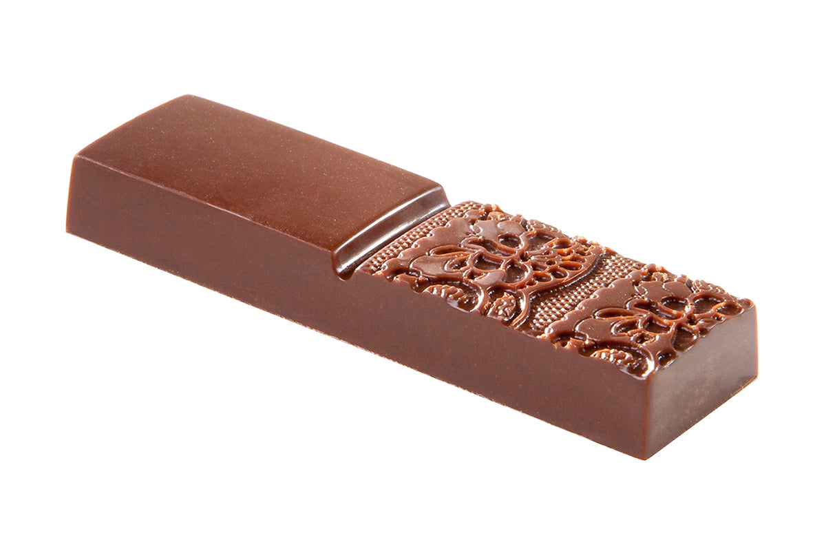 CW1745 - Chocolate World - Merci With Lace Polycarbonate Mould