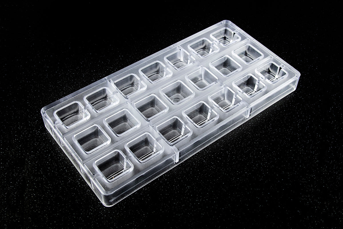 CW1749 - Chocolate World - Chocolate Keyboard Key Polycarbonate Mould