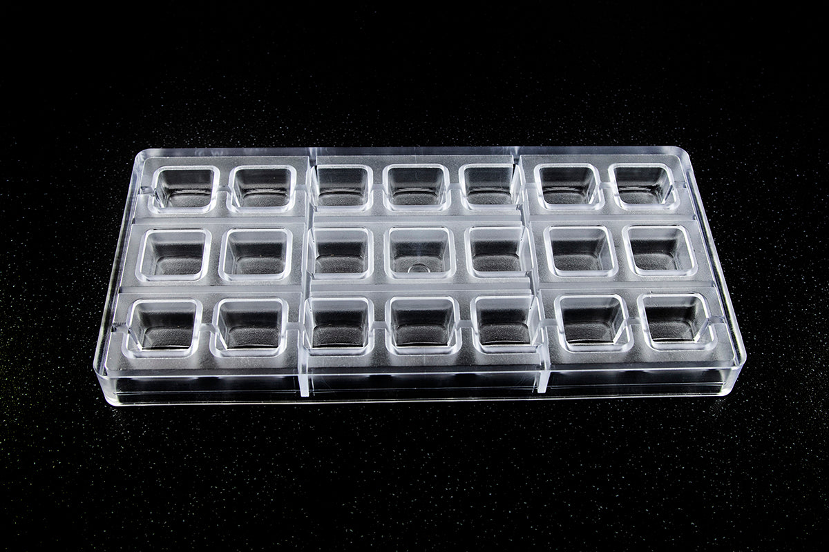CW1749 - Chocolate World - Chocolate Keyboard Key Polycarbonate Mould