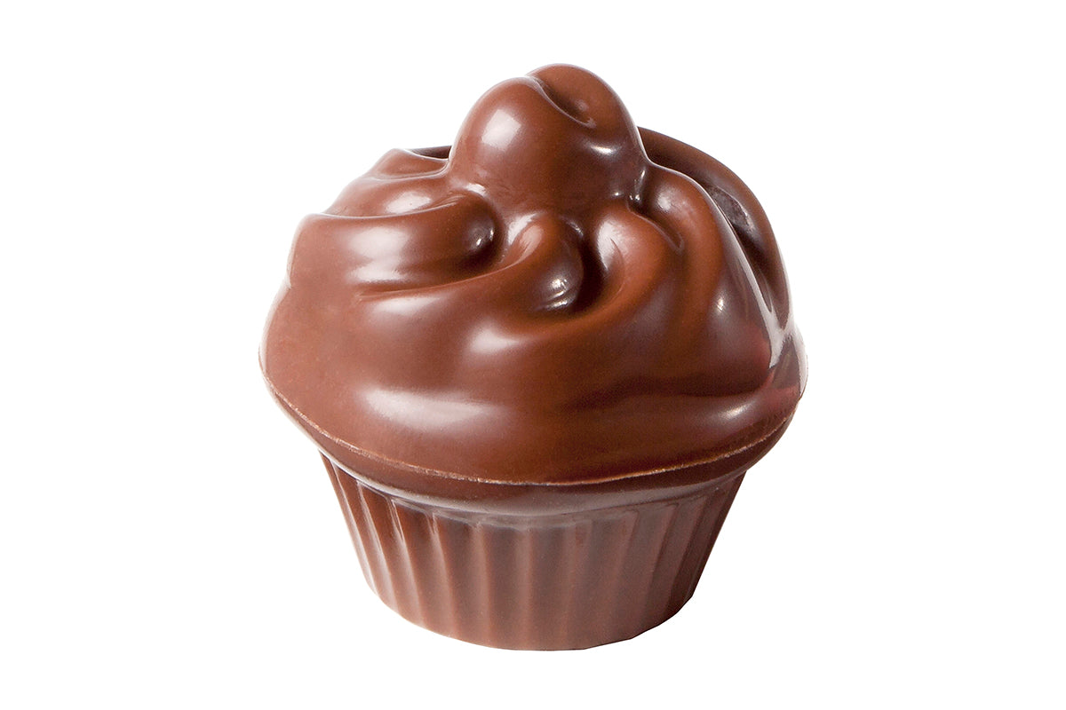 CW1776 - Chocolate World - Chocolate Cupcake Polycarbonate Mould