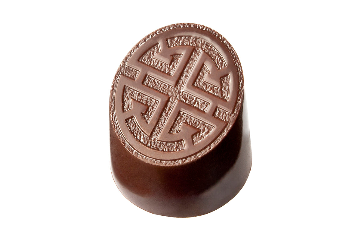 CW1794 - Chocolate World - Chocolate Jade Stamp Polycarbonate Mould