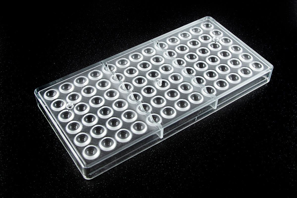 CW1797 - Chocolate World - Half Sphere Ø 14 mm Polycarbonate Mould