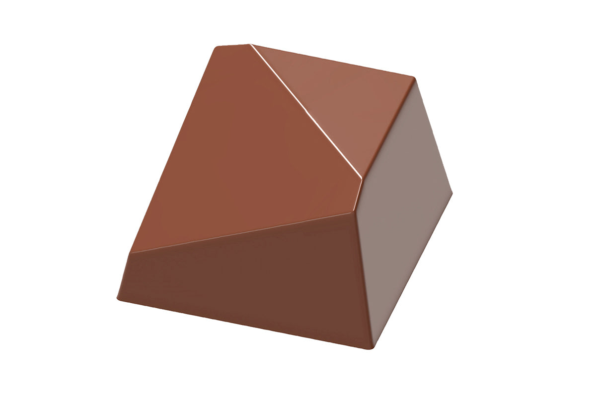 CW1799 - Chocolate World - Square Diagonal Polycarbonate Mould