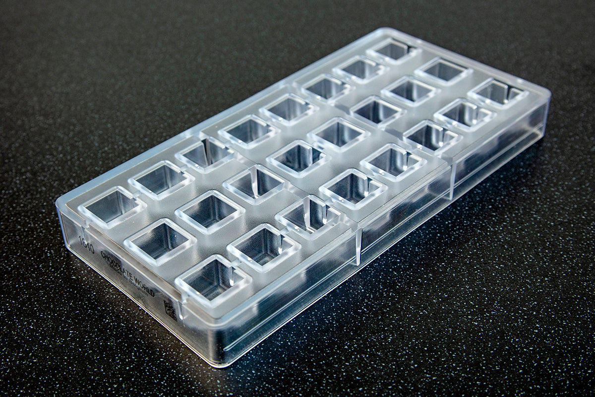 CW1840 - Chocolate World - Cube Dan Forgey Polycarbonate Mould