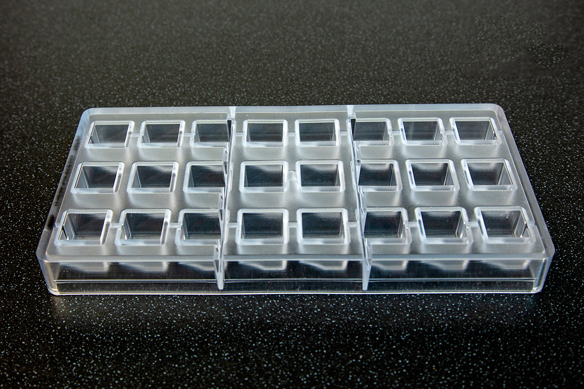 CW1840 - Chocolate World - Cube Dan Forgey Polycarbonate Mould