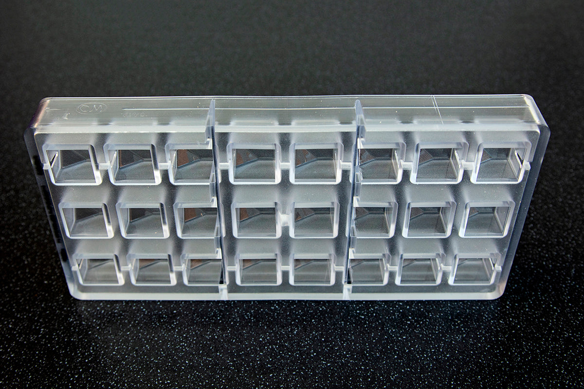 CW1840 - Chocolate World - Cube Dan Forgey Polycarbonate Mould
