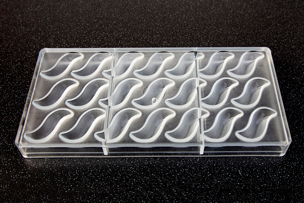 CW1848 - Chocolate World - Frank Haasnoot "Wave" Polycarbonate Mould