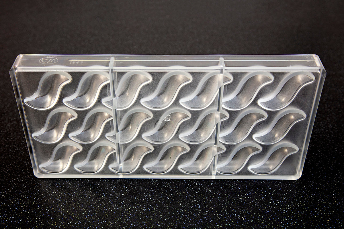 CW1848 - Chocolate World - Frank Haasnoot "Wave" Polycarbonate Mould